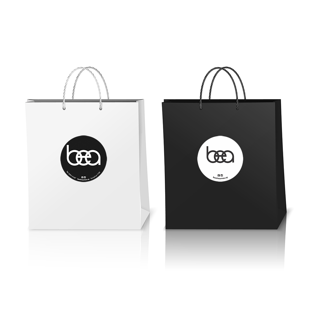 Shopping Bags Mockup Realistic Composition